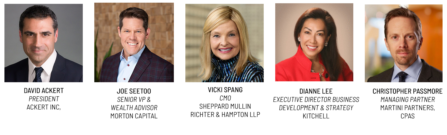 Panelists for Webinar: How Professional Services Manage Opportunity Pipelines