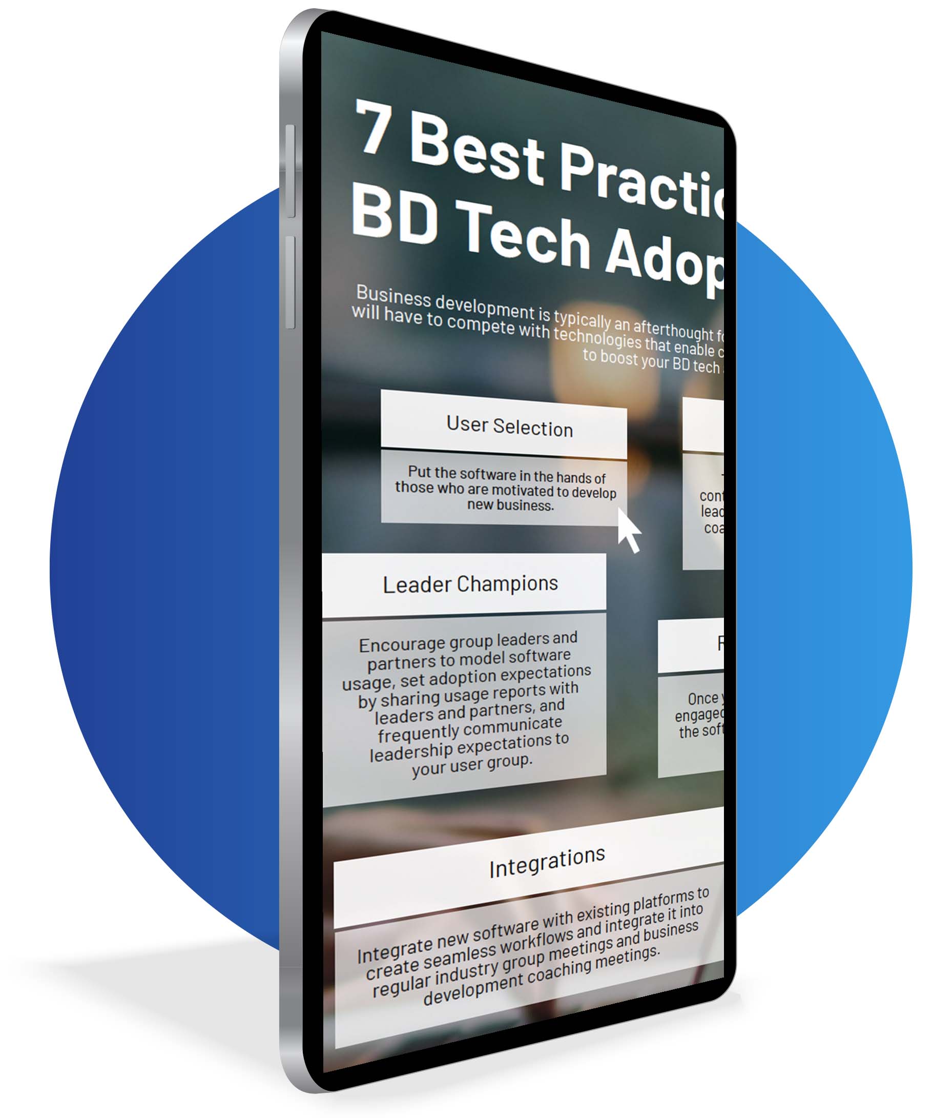 7 Best Practices to Boost BD Tech Adoption in 2022