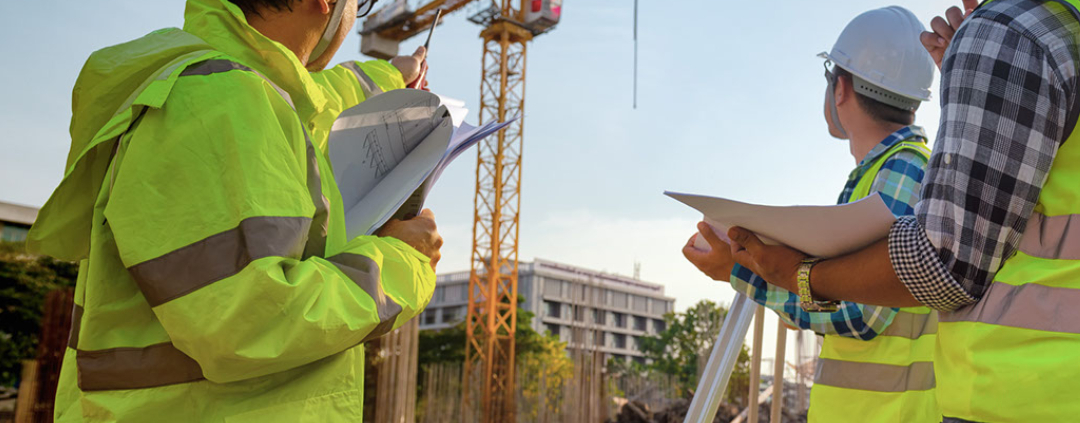 AEC Engineers surveying site