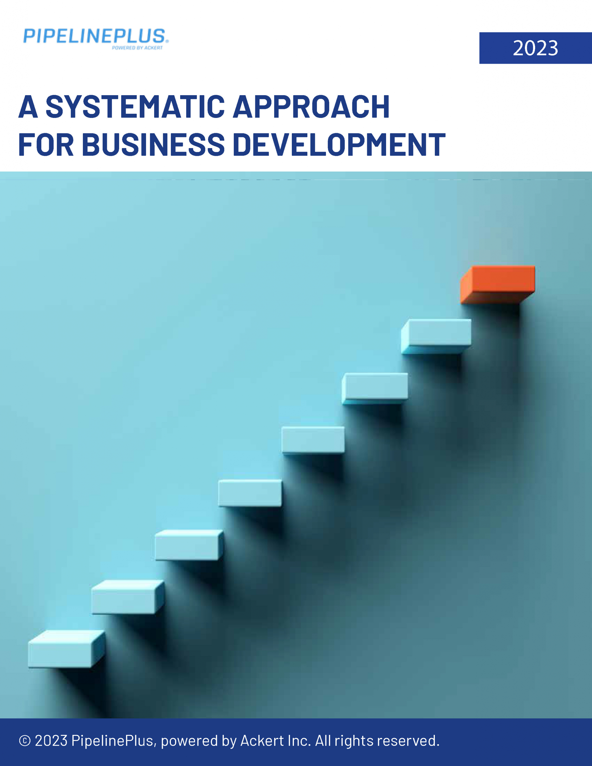 Image of stairs; cover of White Paper
